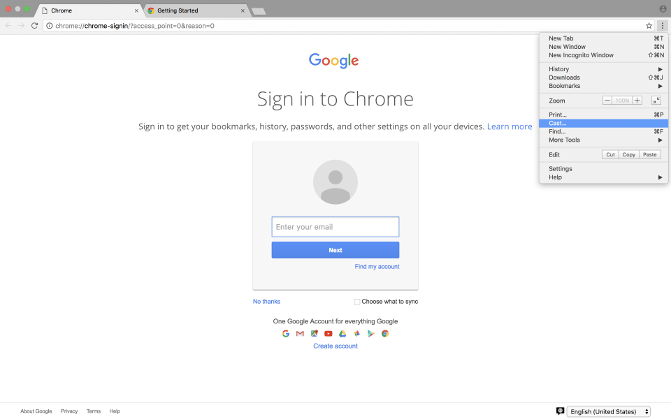 how to download google chrome on macbook pro