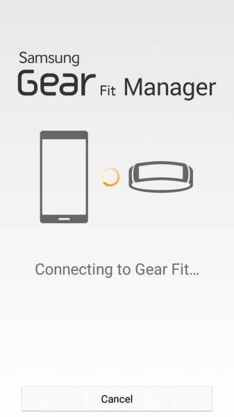 update samsung gear fit manager