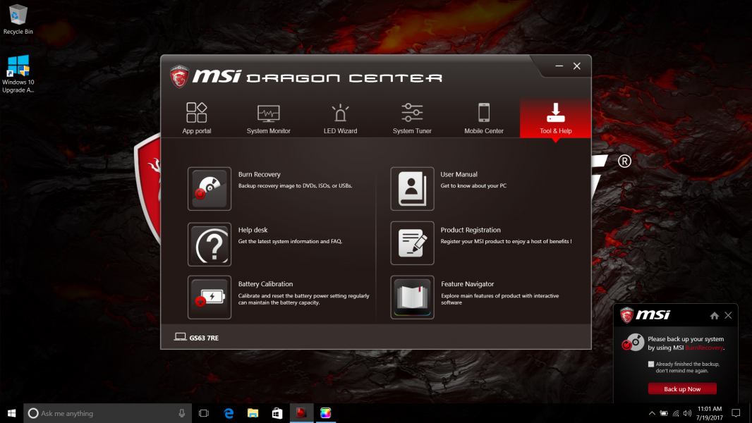 msi burn recovery how long does it take