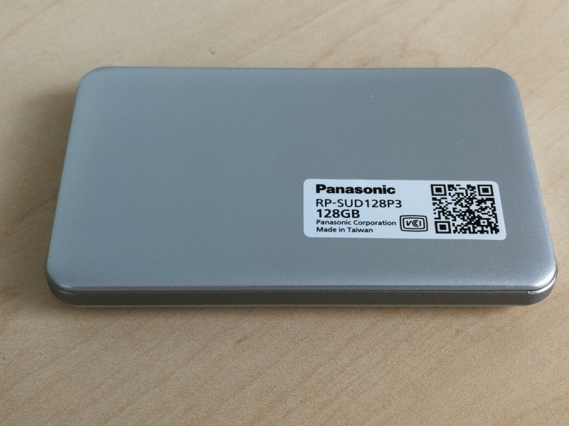 パナソニック ポータブルSSD(128GB) RP-SUD128P3 - 2