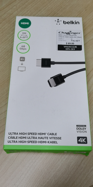 Recommended for 48Gbs Ultra Speed HDMI Cable by Belkin - GTrusted