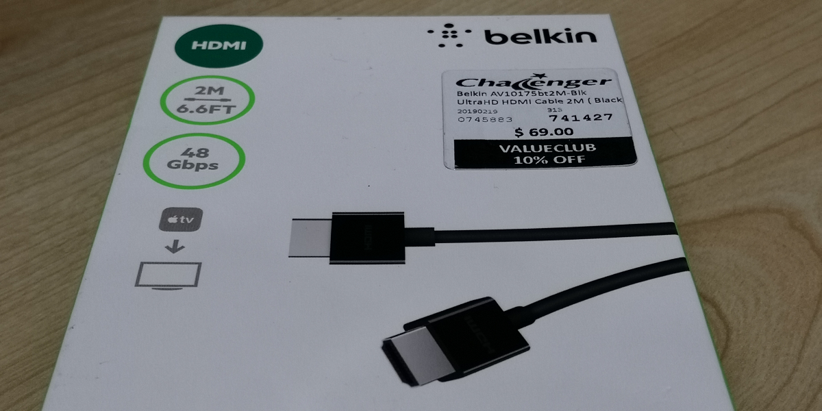 Recommended for 48Gbs High Speed HDMI Cable by Belkin -