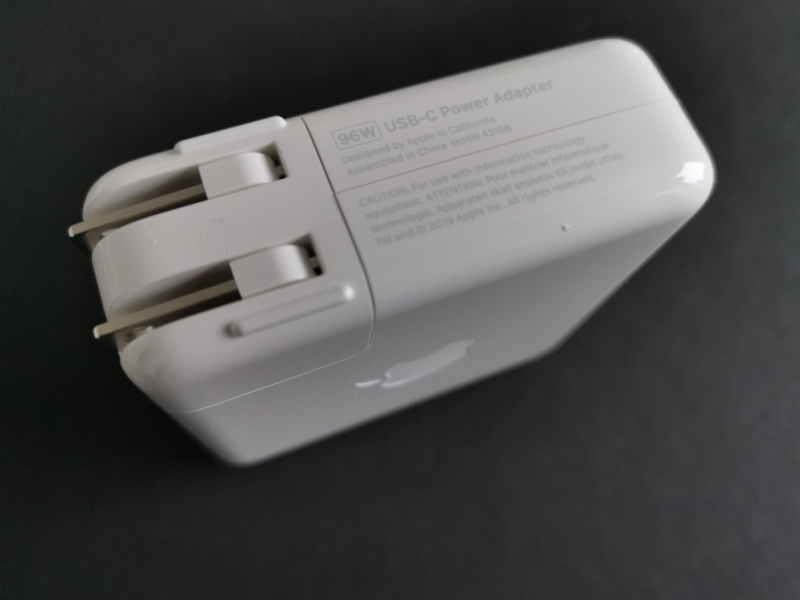 2019 macbook pro charger wattage