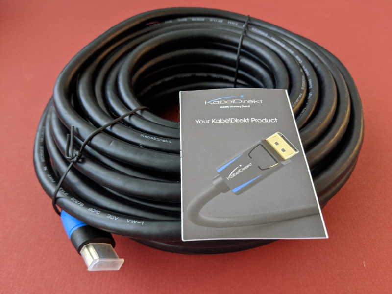 Recommended for 4K HDMI Cable - 50 ft by KabelDirekt - GTrusted